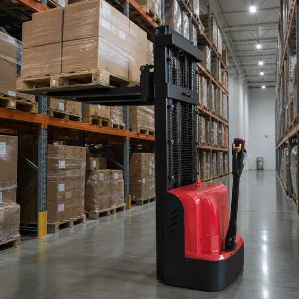 Pedestrian stacker