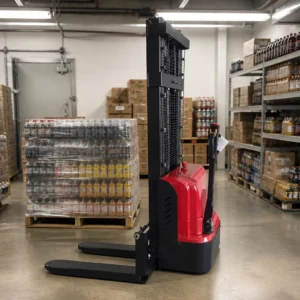 Pedestrian stacker