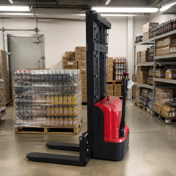 Pedestrian stacker