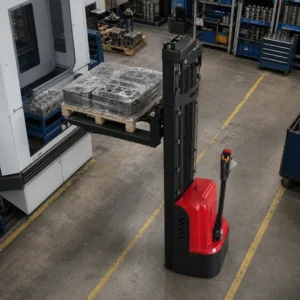 Pedestrian stacker