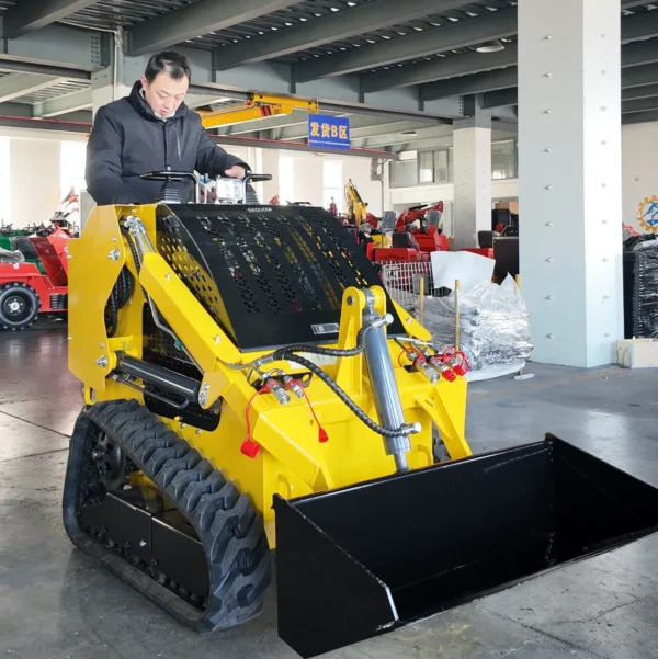 480kg Crawler Skid-Steer Loader