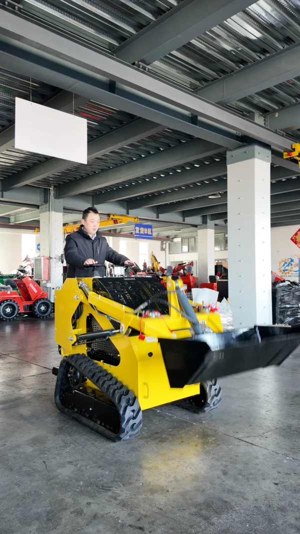 480kg Crawler Skid-Steer Loader