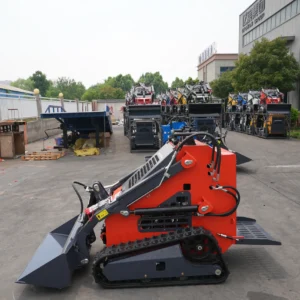 380kg Crawler Skid-Steer Loader