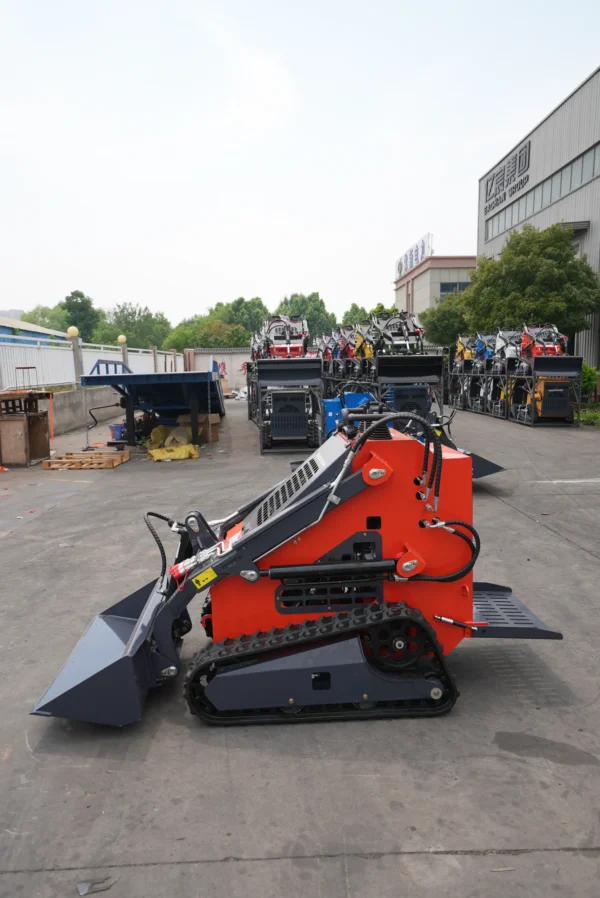 380kg Crawler Skid-Steer Loader
