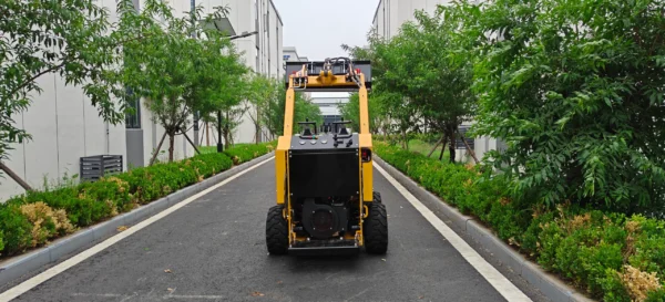 480kg Wheel Skid-Steer Loader