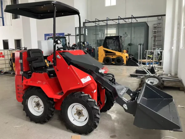 390kg Wheel Skid-Steer Loader