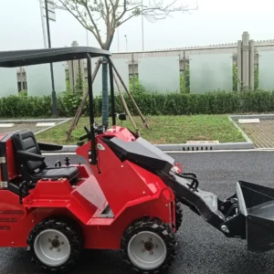 390kg Wheel Skid-Steer Loader