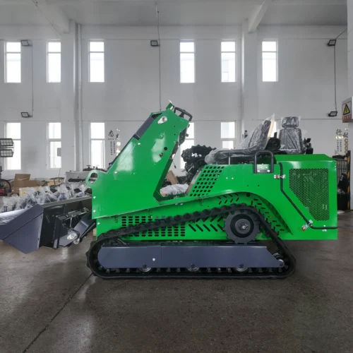 T490绿 (6) 490kg Crawler Skid-Steer Loader