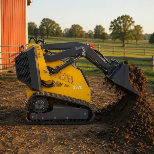 370kg Crawler Skid-Steer Loader