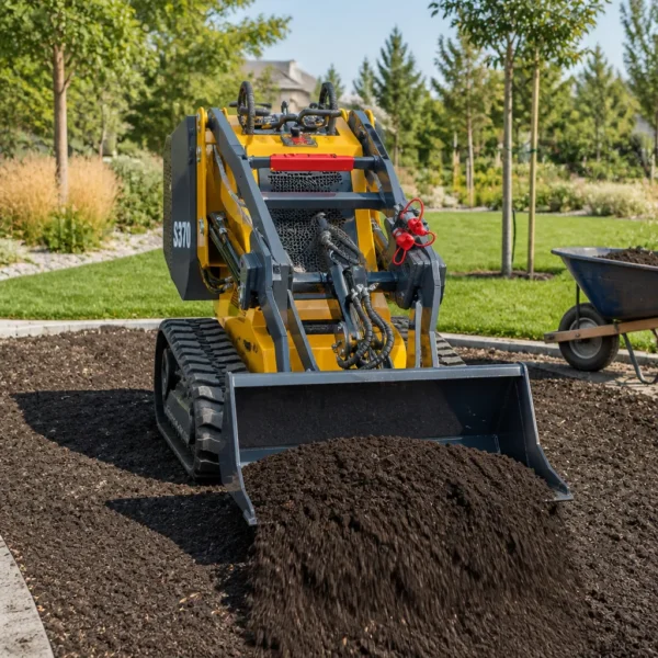 370kg Crawler Skid-Steer Loader