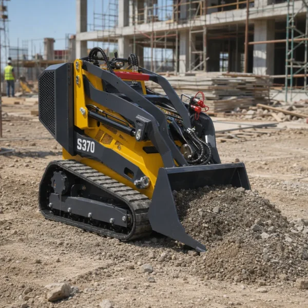 370kg Crawler Skid-Steer Loader
