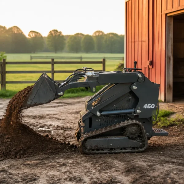 460kg Crawler Skid-Steer Loader