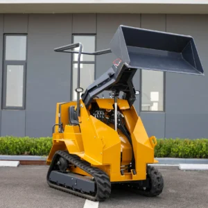 t390黄 (3) 390kg Crawler Skid-Steer Loader